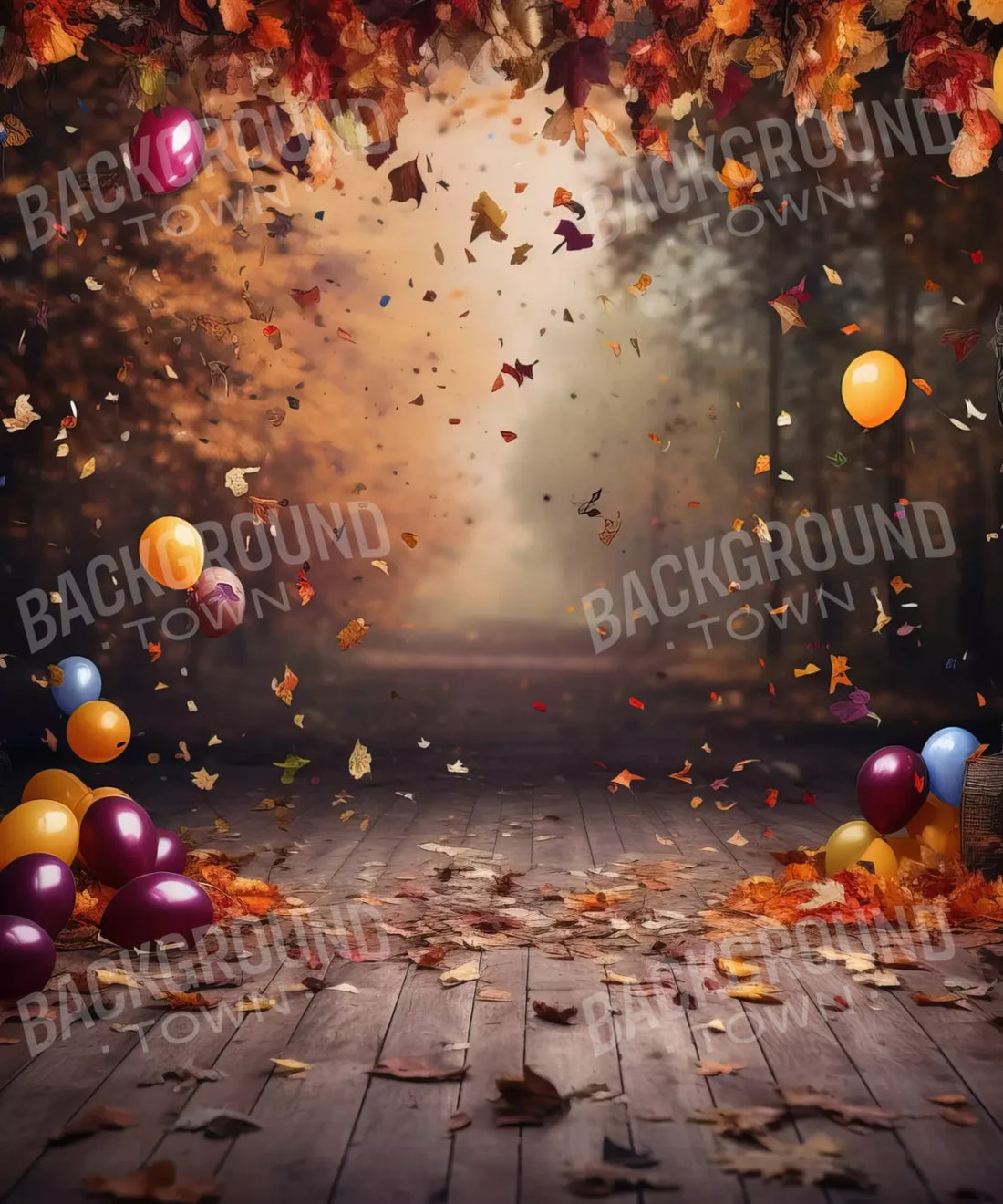 Orange , Brown Backdrop for Photography