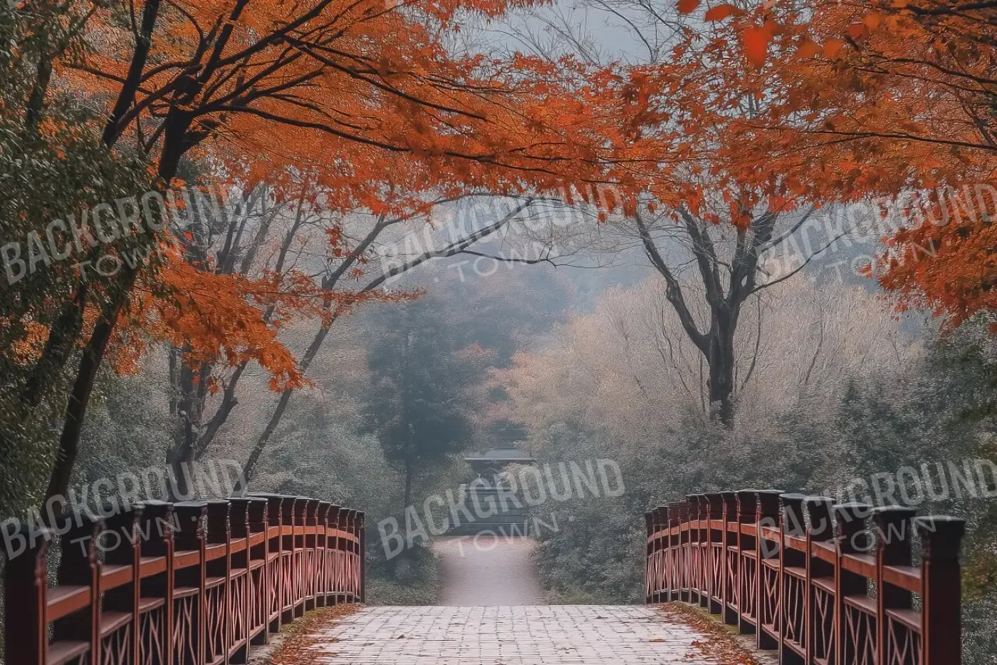 Autumn Passage 12’x8’ UltraCloth (144 x 96 inch) Backdrop
