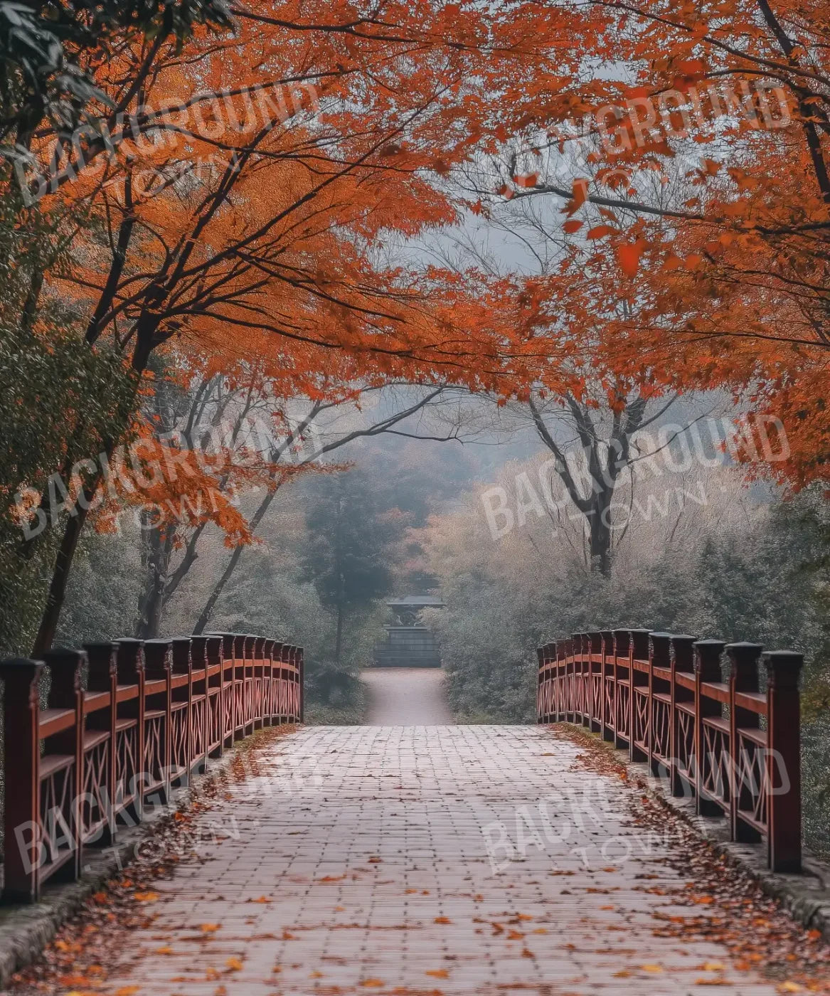 Multi-Color Fall  Backdrop for Photography