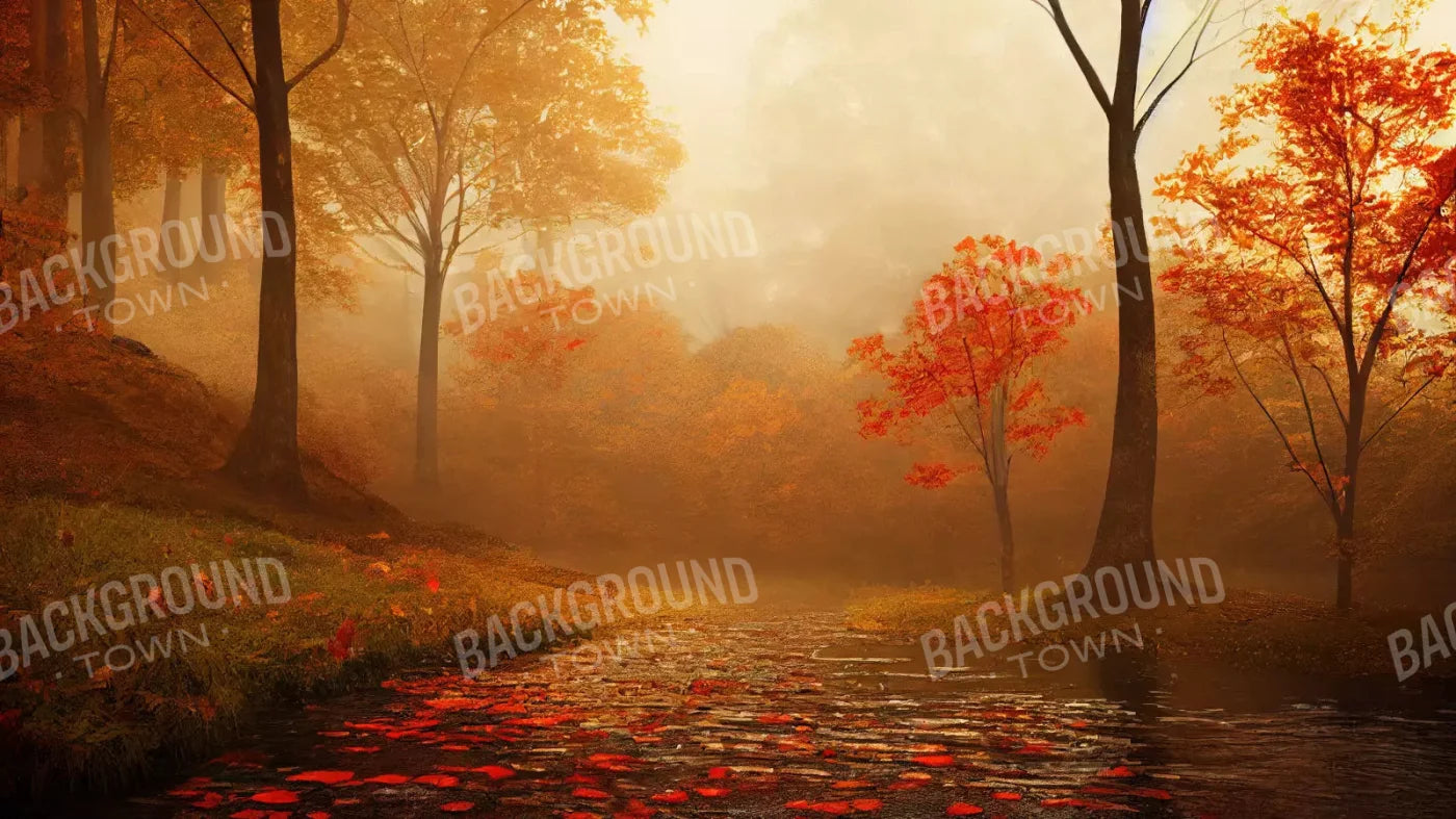 Autumn Sunrise 14X8 Ultracloth ( 168 X 96 Inch ) Backdrop