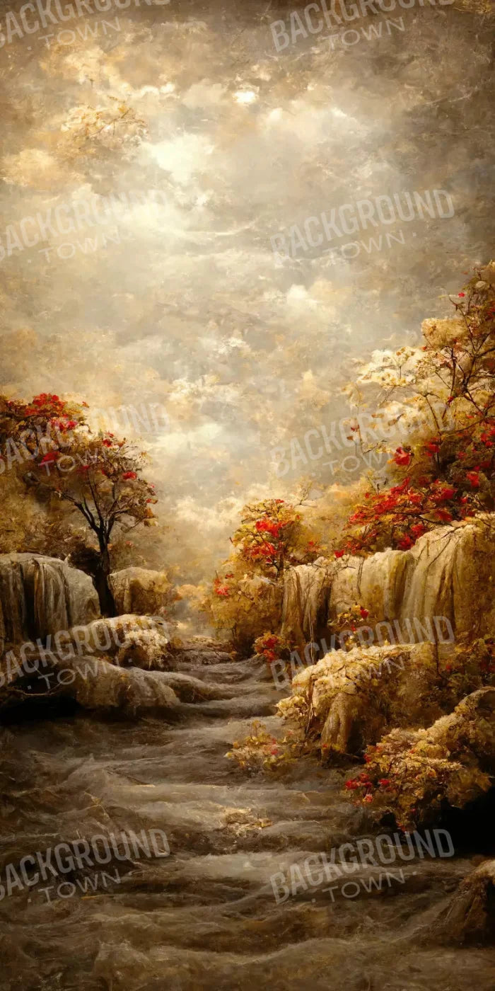 Autumn Sunset 10X20 Ultracloth ( 120 X 240 Inch ) Backdrop