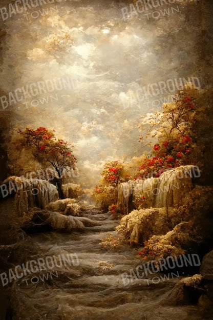 Autumn Sunset 5X8 Ultracloth ( 60 X 96 Inch ) Backdrop