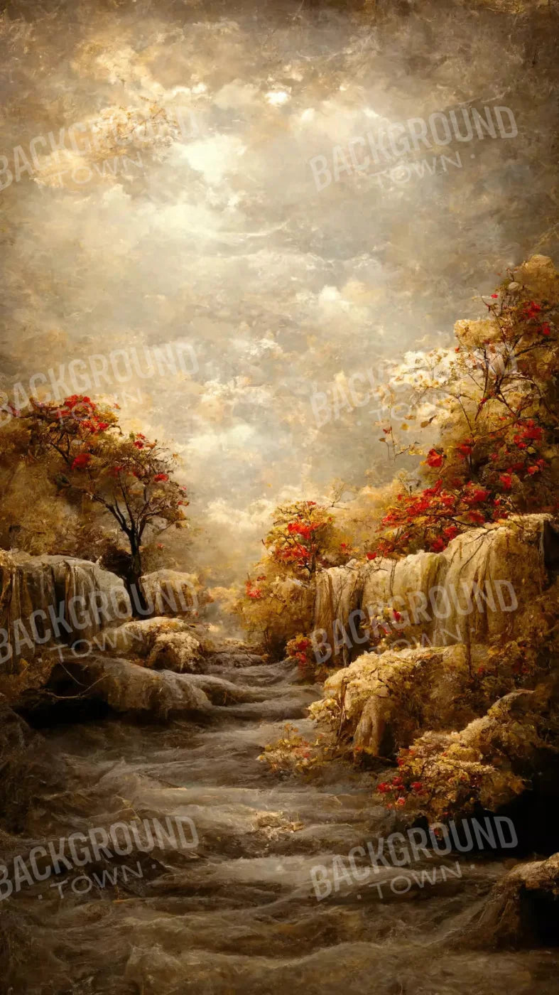 Autumn Sunset 8X14 Ultracloth ( 96 X 168 Inch ) Backdrop