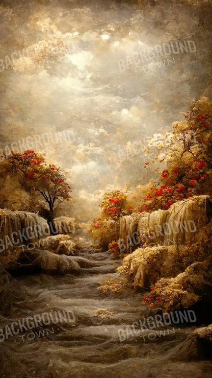 Autumn Sunset 8X14 Ultracloth ( 96 X 168 Inch ) Backdrop