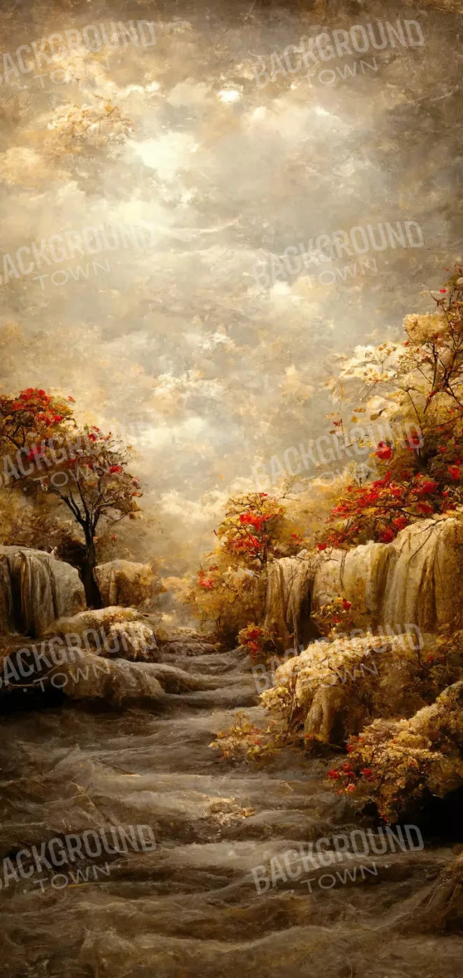 Autumn Sunset 8X16 Ultracloth ( 96 X 192 Inch ) Backdrop