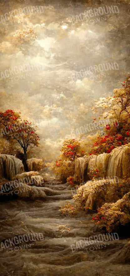 Autumn Sunset 8X16 Ultracloth ( 96 X 192 Inch ) Backdrop