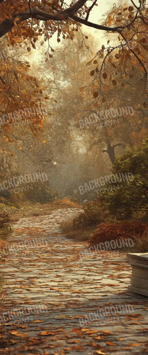 Autumn Walk In Woods 5’X12’ Ultracloth For Westcott X-Drop (60 X 144 Inch) Backdrop