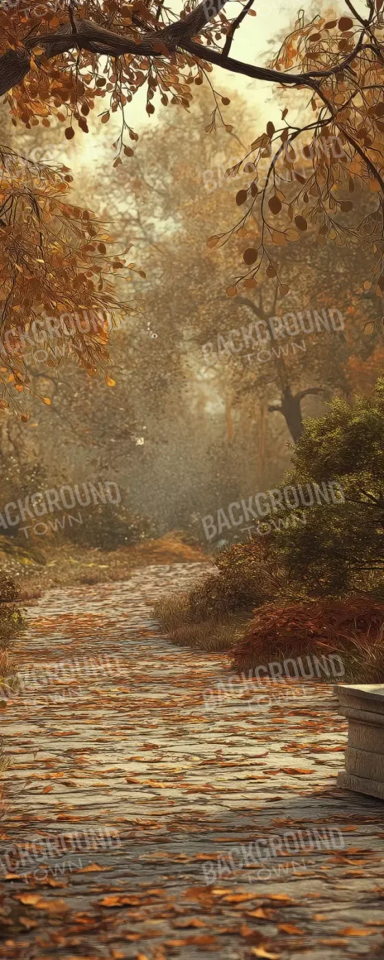 Autumn Walk In Woods 8’X20’ Ultracloth (96 X 240 Inch) Backdrop