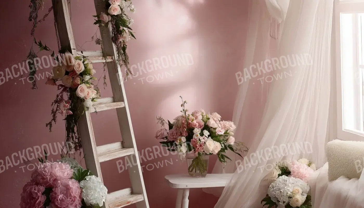 Baby Pink Room 14’x8’ UltraCloth (168 x 96 inch) Backdrop
