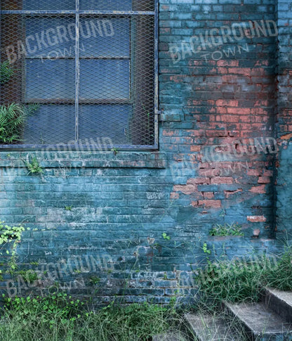 Back Alley Blue 10X12 Ultracloth ( 120 X 144 Inch ) Backdrop