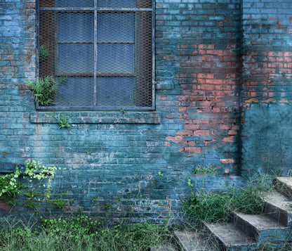 Back Alley Blue 12X10 Ultracloth ( 144 X 120 Inch ) Backdrop