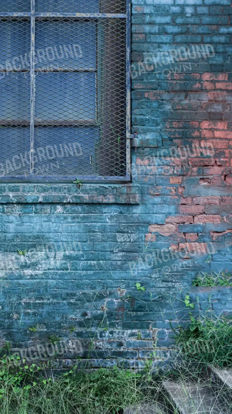 Back Alley Blue 8X14 Ultracloth ( 96 X 168 Inch ) Backdrop