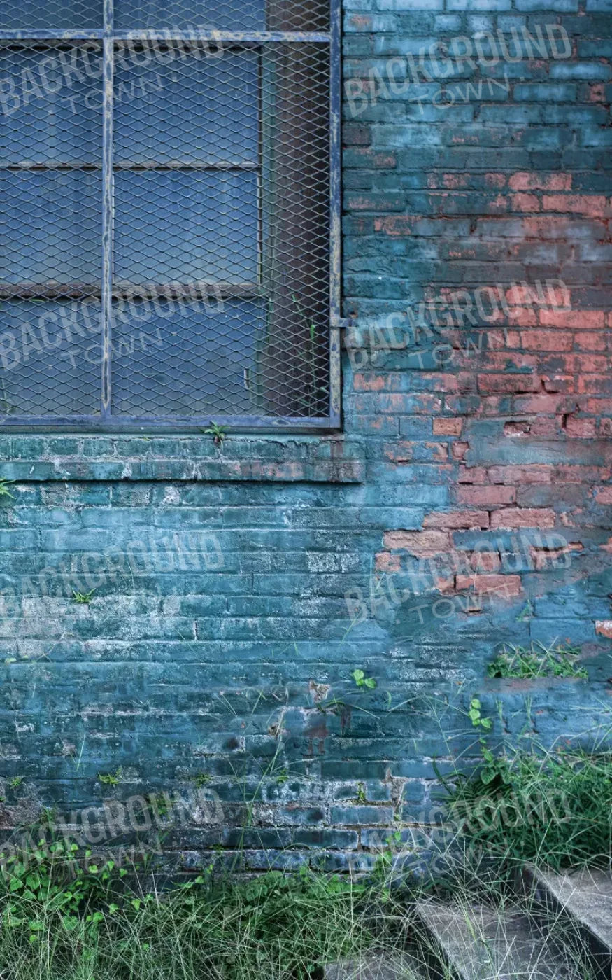 Back Alley Blue 9X14 Ultracloth ( 108 X 168 Inch ) Backdrop