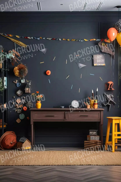 Back To School 5X8 Ultracloth ( 60 X 96 Inch ) Backdrop