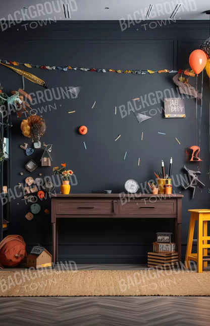 Back To School 8X12 Ultracloth ( 96 X 144 Inch ) Backdrop