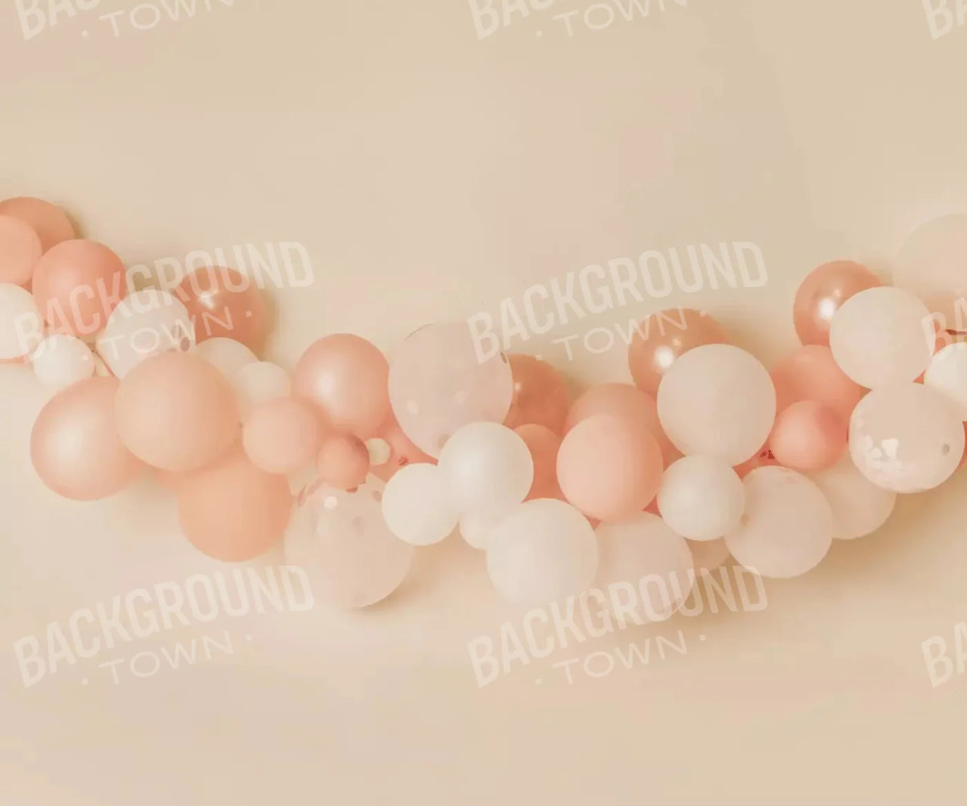 Beige Party Backdrop for Photography