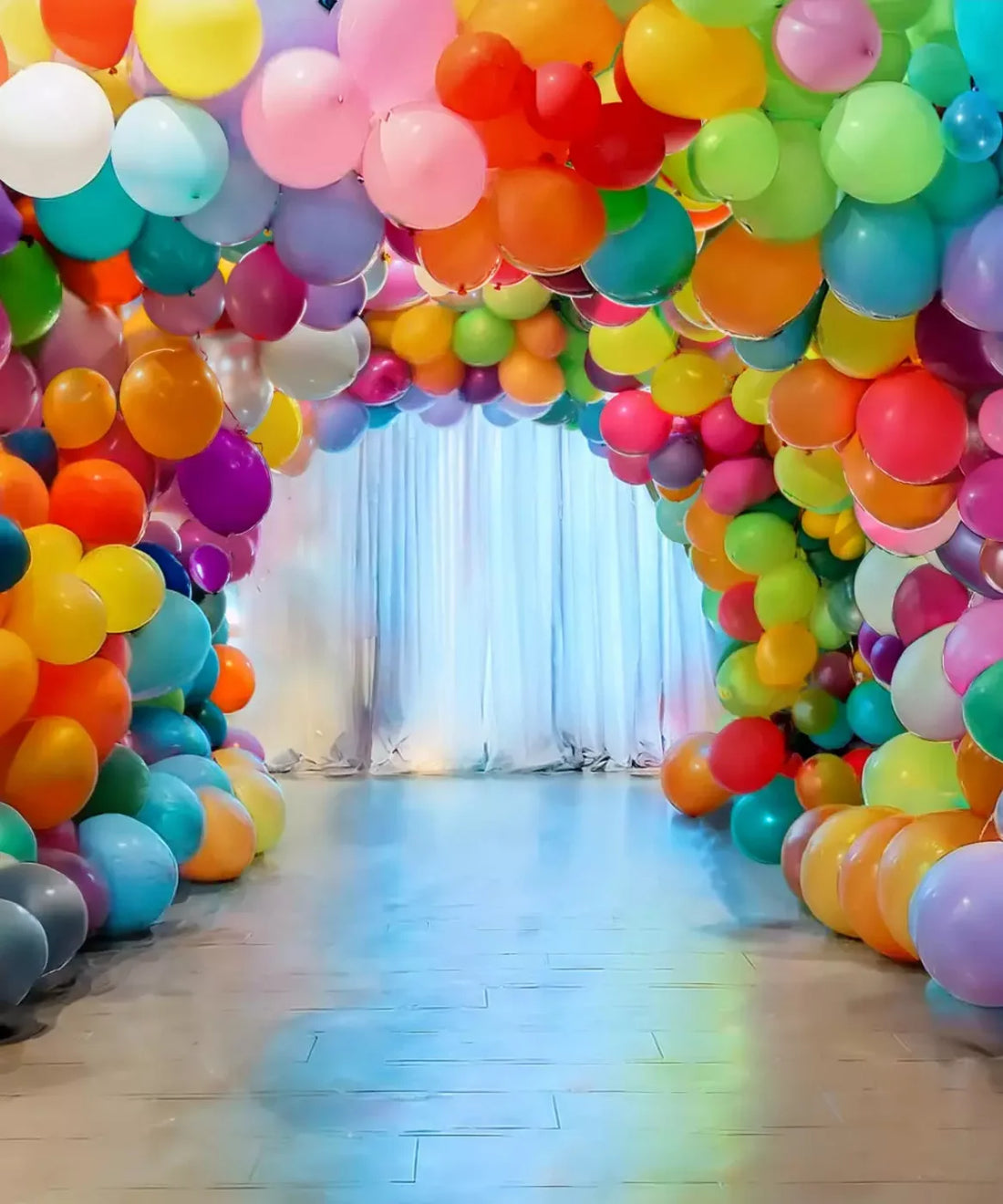 Multi-Color Party Backdrop for Photography