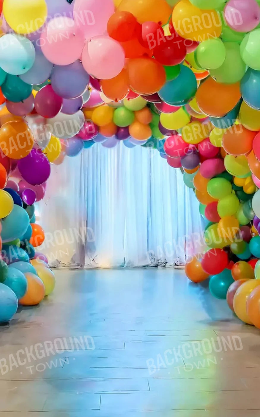 Balloon Tunnel 5’X8’ Ultracloth (60 X 96 Inch) Backdrop