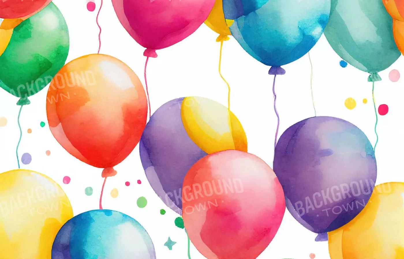 Balloon Wall 12X8 Ultracloth ( 144 X 96 Inch ) Backdrop