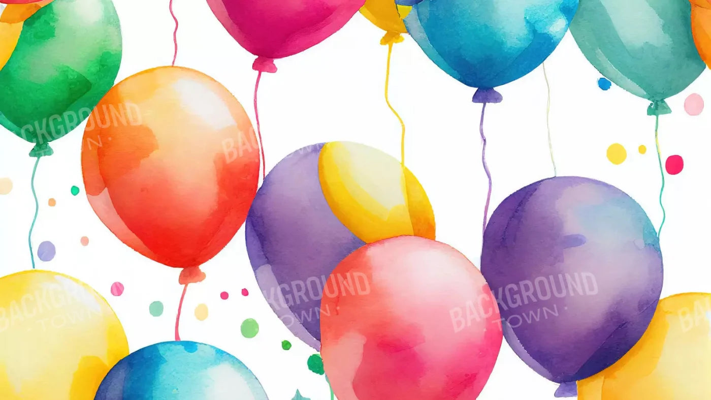 Balloon Wall 14X8 Ultracloth ( 168 X 96 Inch ) Backdrop