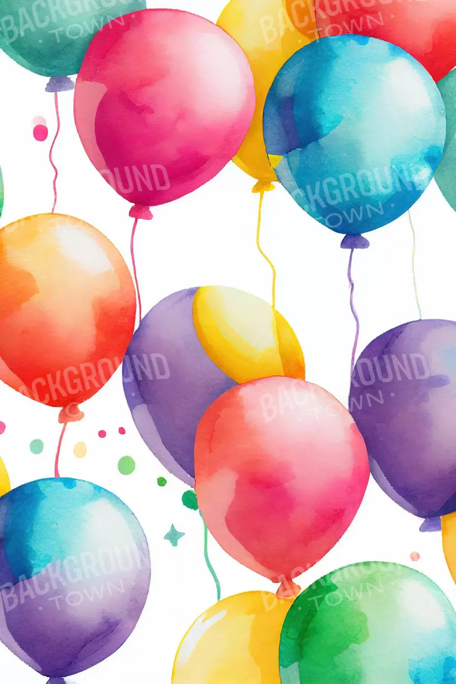 Balloon Wall 5X8 Ultracloth ( 60 X 96 Inch ) Backdrop