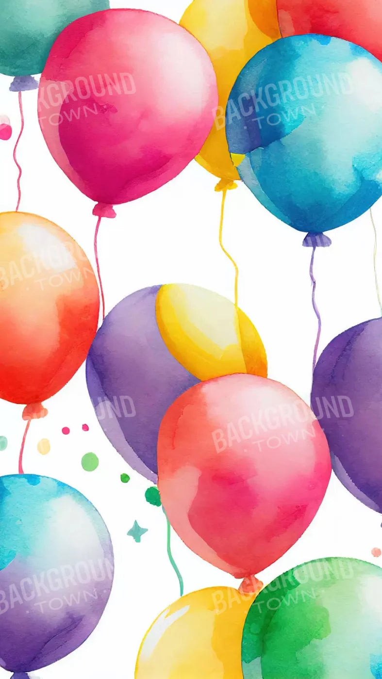 Balloon Wall 8X14 Ultracloth ( 96 X 168 Inch ) Backdrop