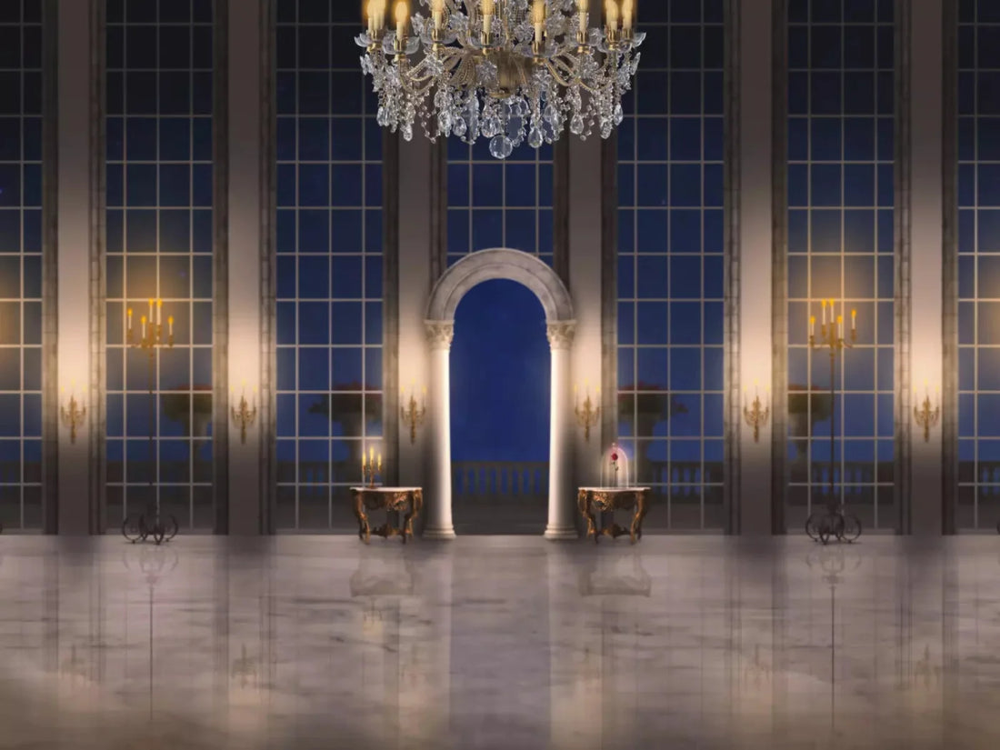 Ballroom 68X5 Fleece ( 80 X 60 Inch ) Backdrop