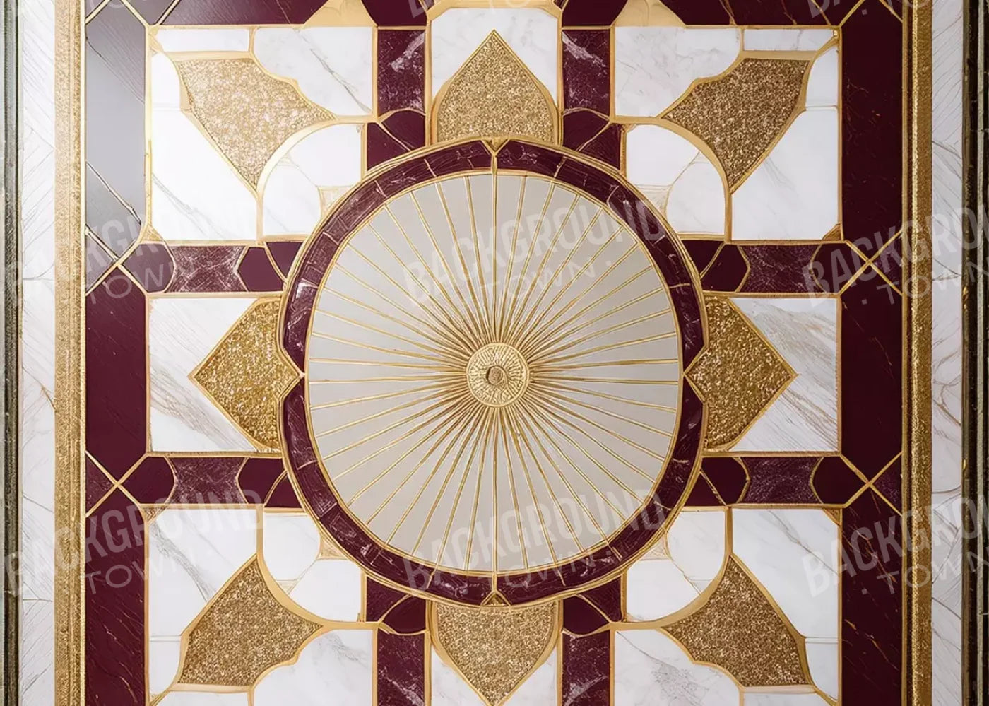 Ballroom Floor Iv 7’X5’ Rubbermat (84 X 60 Inch)