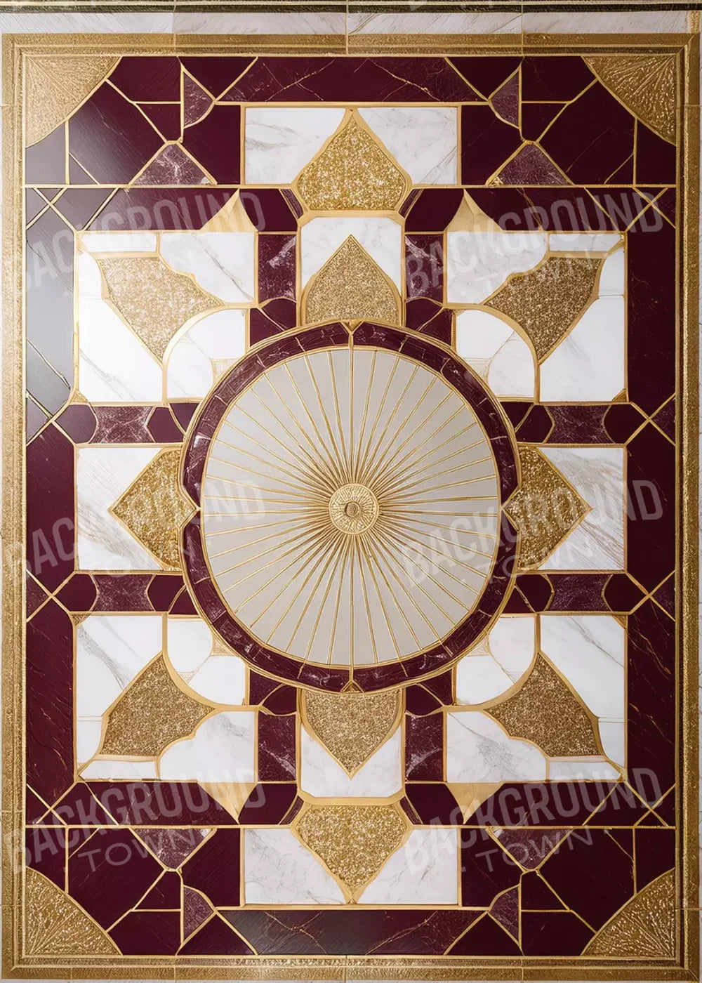 Ballroom Floor Iv 5’X7’ Rubbermat (60 X 84 Inch)