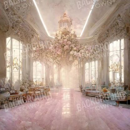 Ballroom In Pink 4 10X10 Ultracloth ( 120 X Inch ) Backdrop