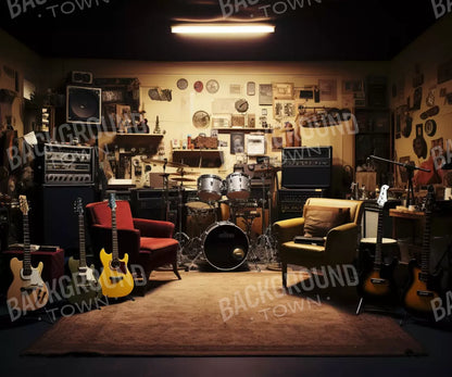Band Room Ii 12’X10’ Ultracloth (144 X 120 Inch) Backdrop