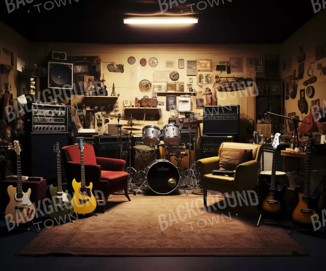 Band Room Ii 5’X4’2 Fleece (60 X 50 Inch) Backdrop