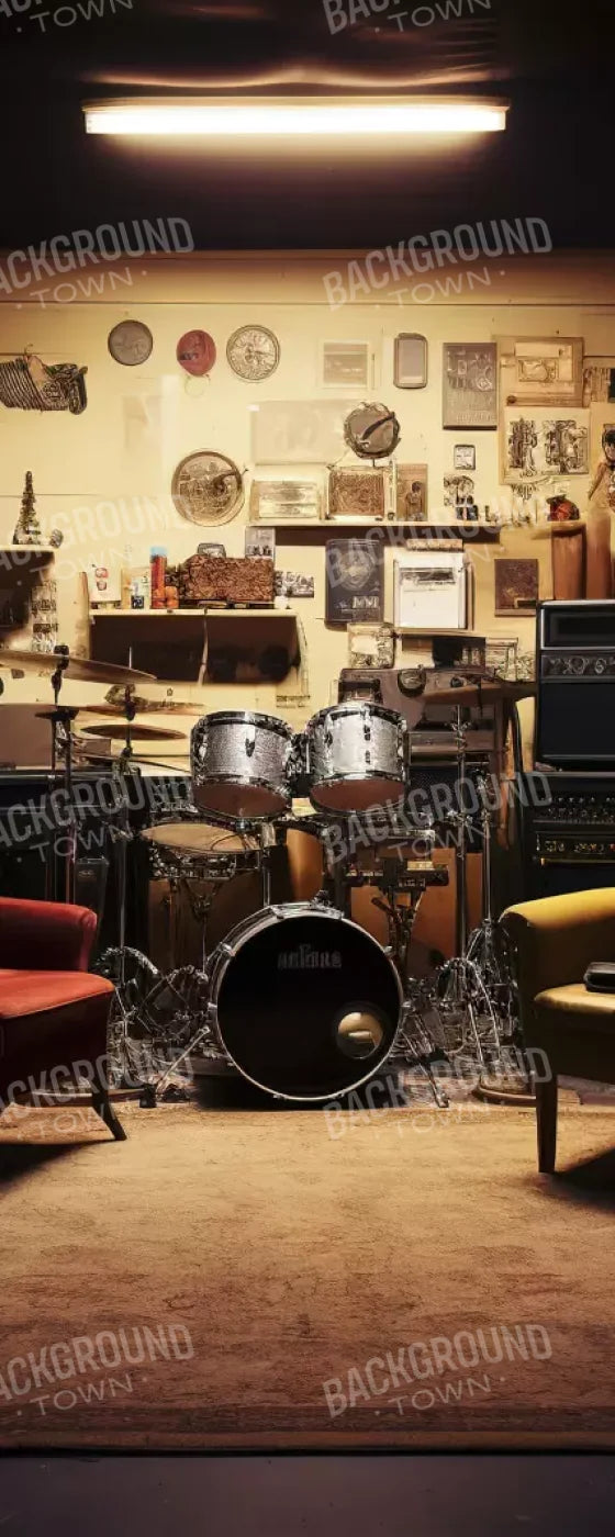 Band Room Ii 8’X20’ Ultracloth (96 X 240 Inch) Backdrop