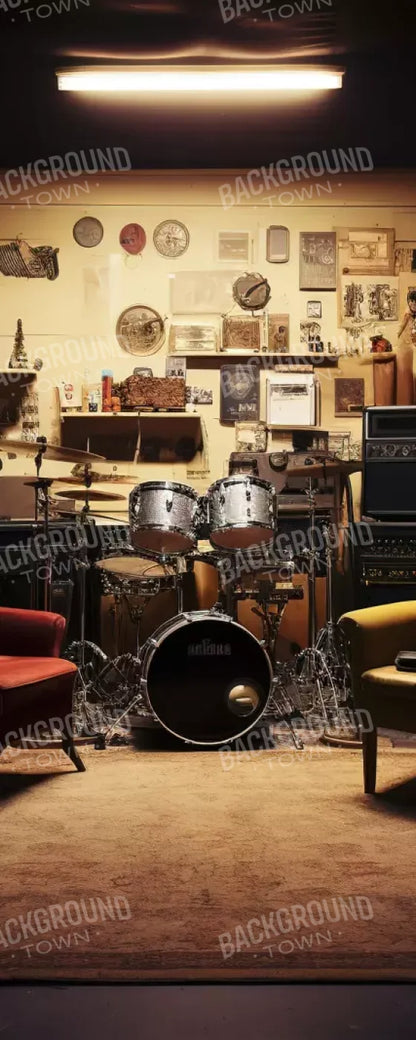 Band Room Ii 8’X20’ Ultracloth (96 X 240 Inch) Backdrop