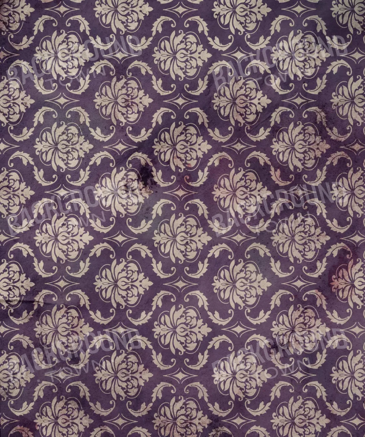 Purple Damask Backdrop for Photography
