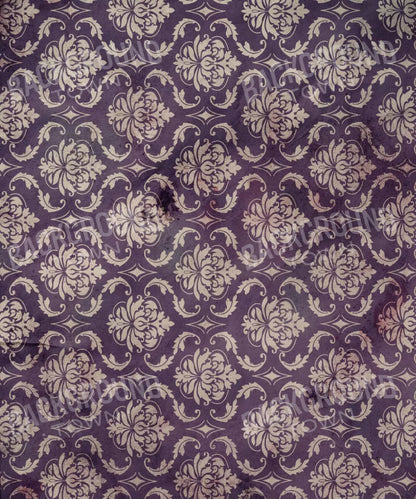Purple Damask Backdrop for Photography