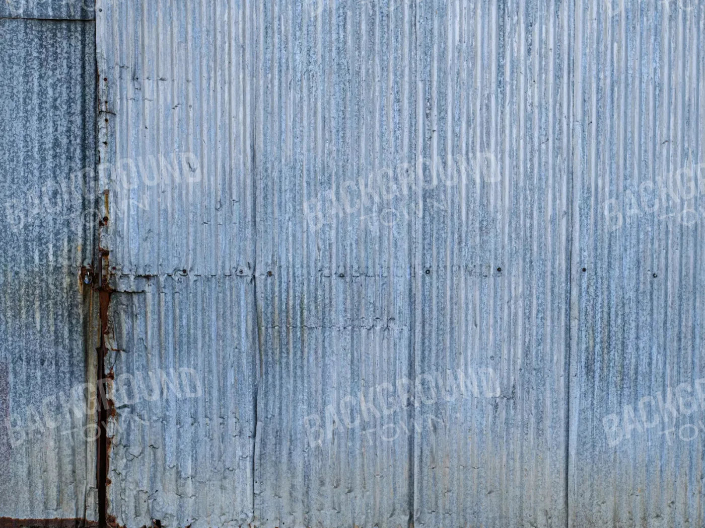 Barn Steel 10X8 Fleece ( 120 X 96 Inch ) Backdrop