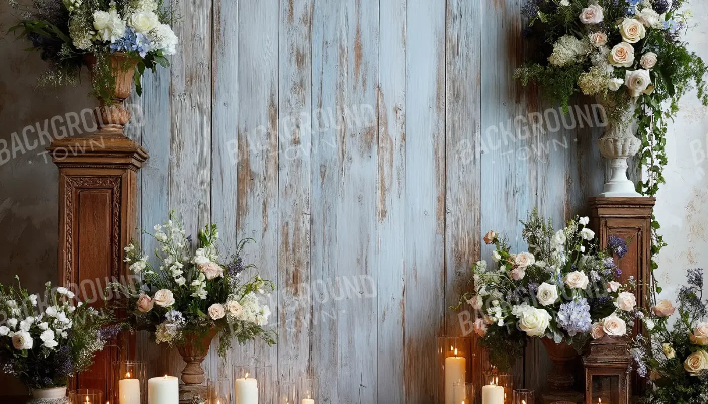 Barn Wedding 14’x8’ UltraCloth (168 x 96 inch) Backdrop