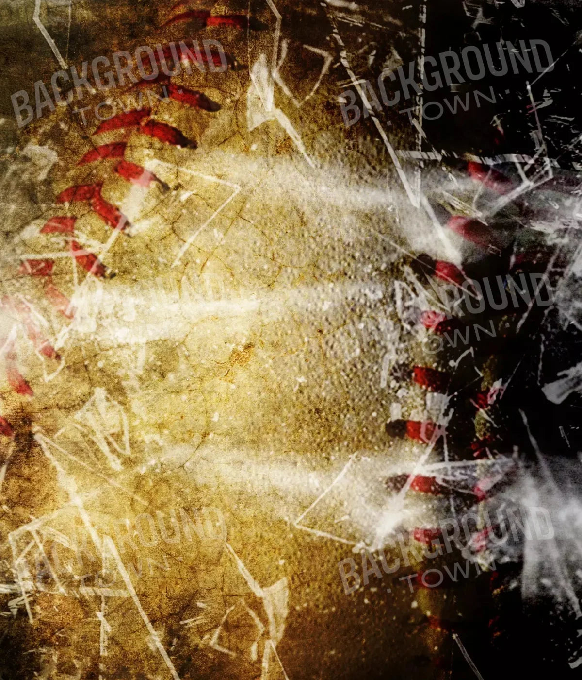 Baseball Grunge 10X12 Ultracloth ( 120 X 144 Inch ) Backdrop