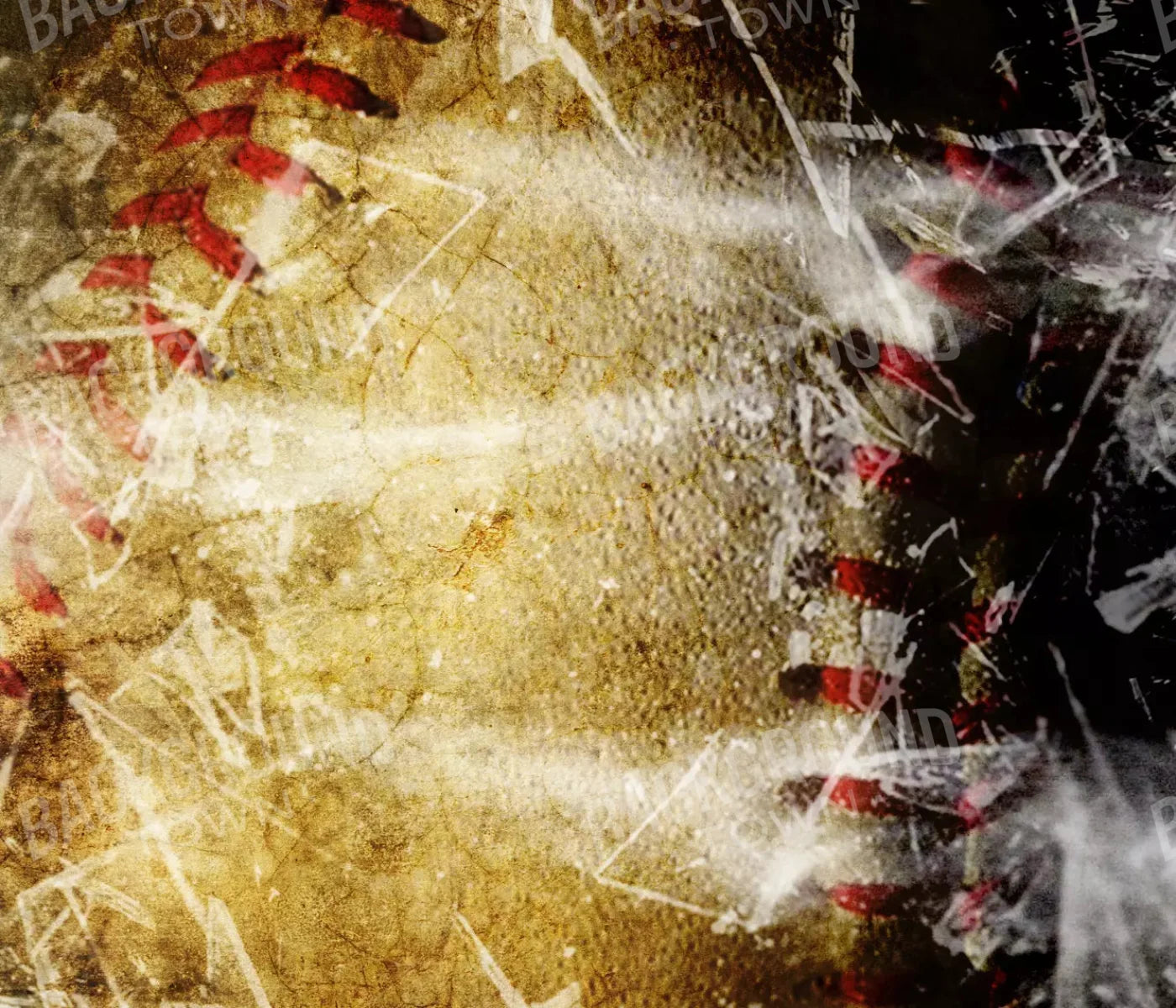 Baseball Grunge 12X10 Ultracloth ( 144 X 120 Inch ) Backdrop