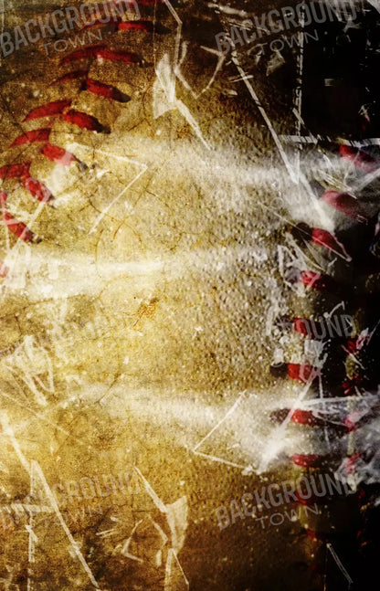 Baseball Grunge 8X12 Ultracloth ( 96 X 144 Inch ) Backdrop