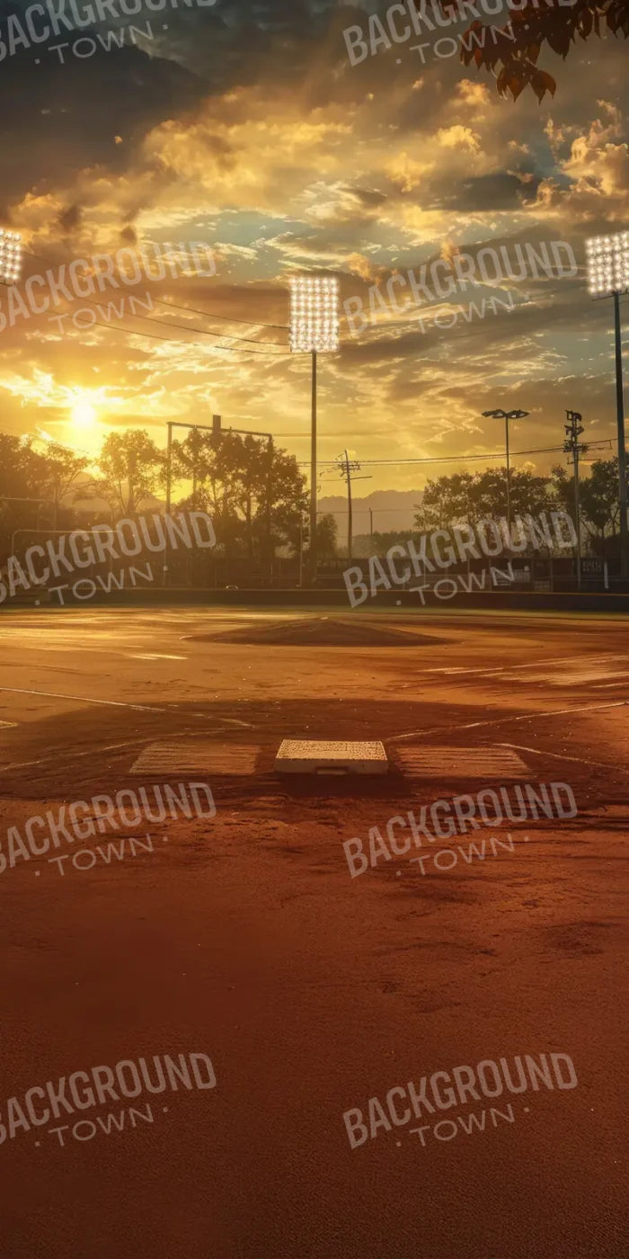 Baseball Sweep 8’x16’ UltraCloth (96 x 192 inch) Backdrop