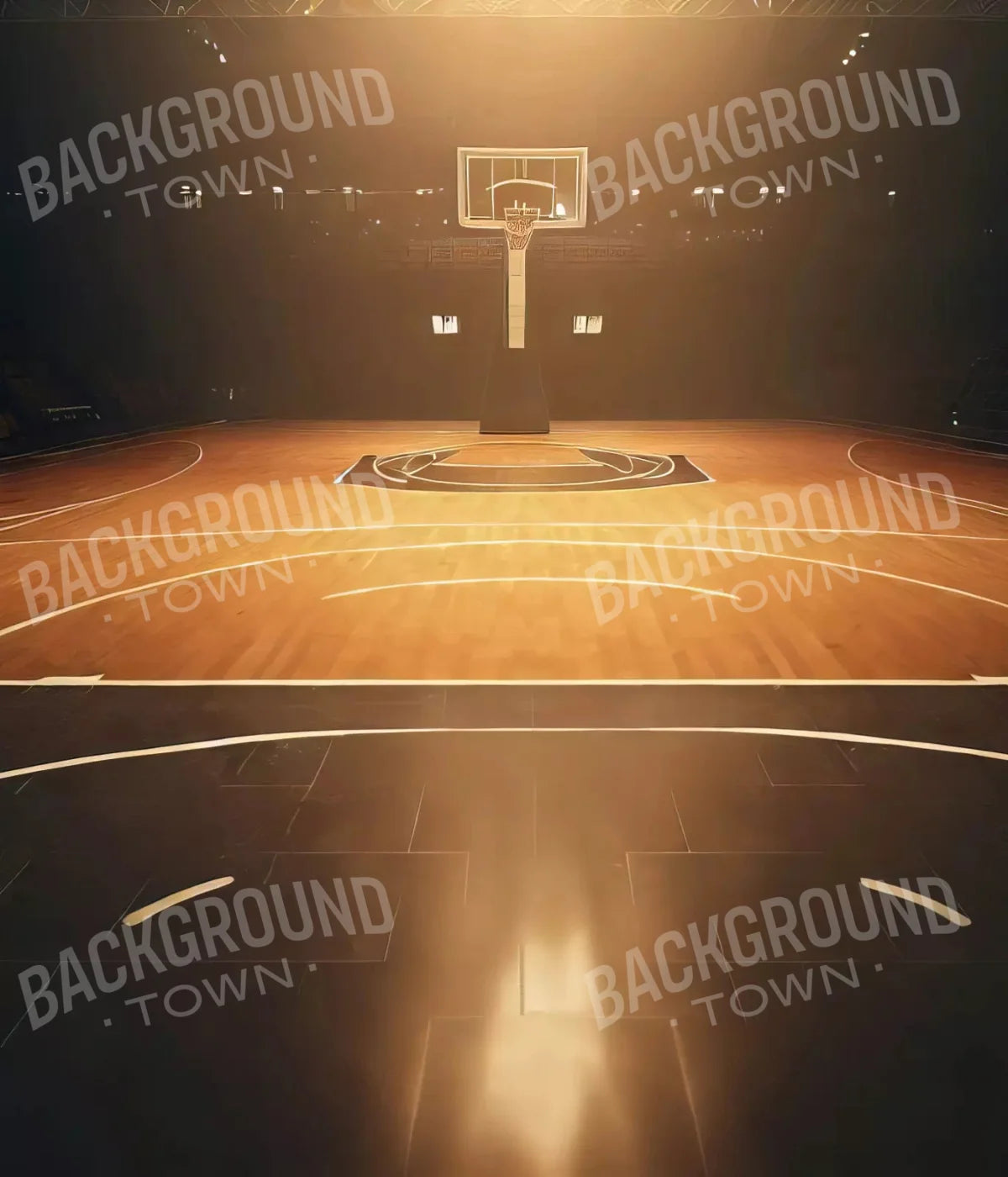 Basketball Court 10X12 Ultracloth ( 120 X 144 Inch ) Backdrop