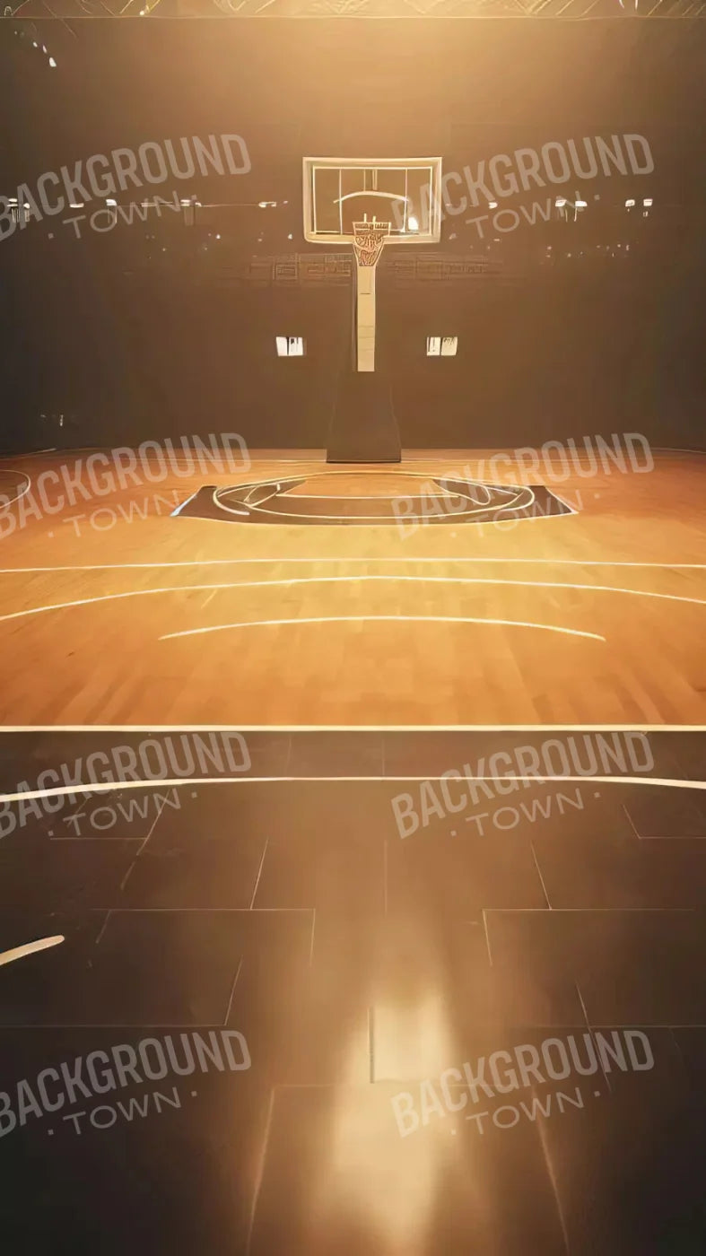 Basketball Court 8X14 Ultracloth ( 96 X 168 Inch ) Backdrop
