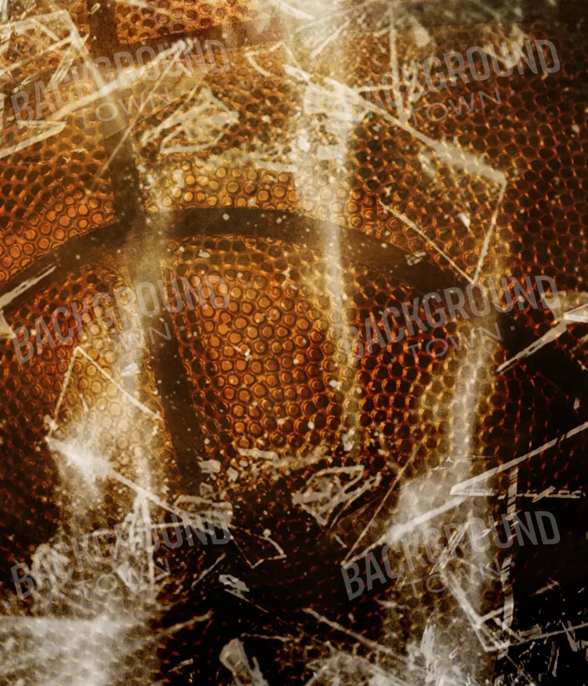 Basketball Grunge 10X12 Ultracloth ( 120 X 144 Inch ) Backdrop