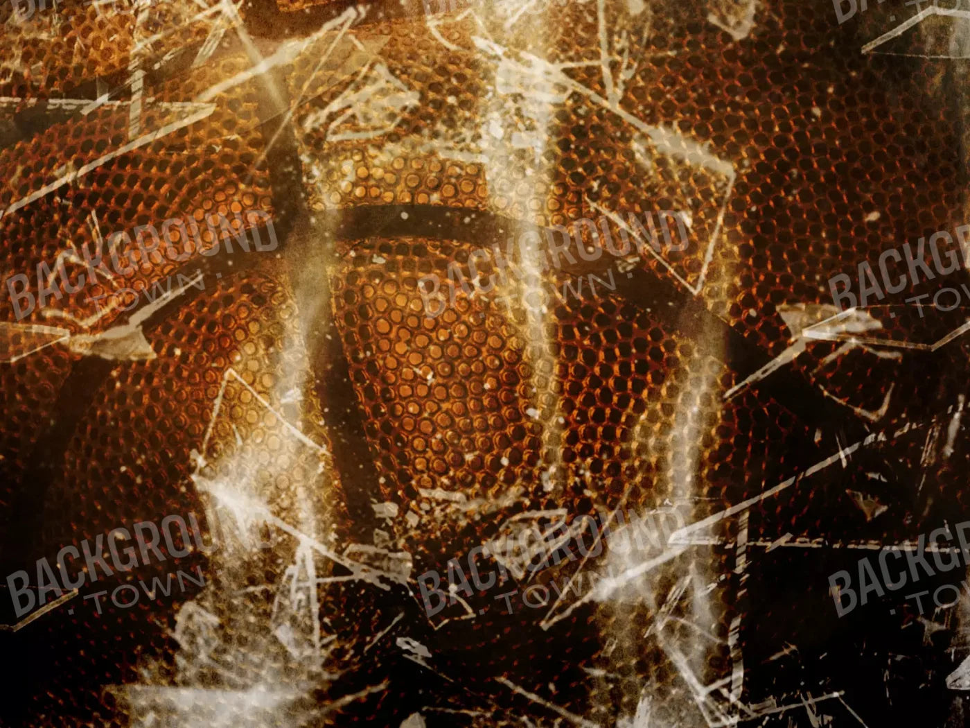 Basketball Grunge 10X8 Fleece ( 120 X 96 Inch ) Backdrop