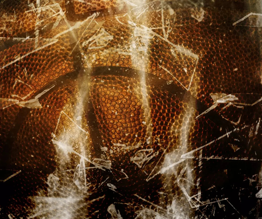 Basketball Grunge 5X42 Fleece ( 60 X 50 Inch ) Backdrop