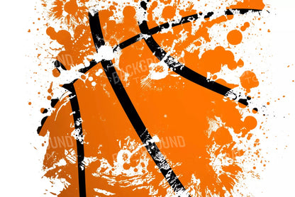 Basketball Splatter 8X5 Ultracloth ( 96 X 60 Inch ) Backdrop