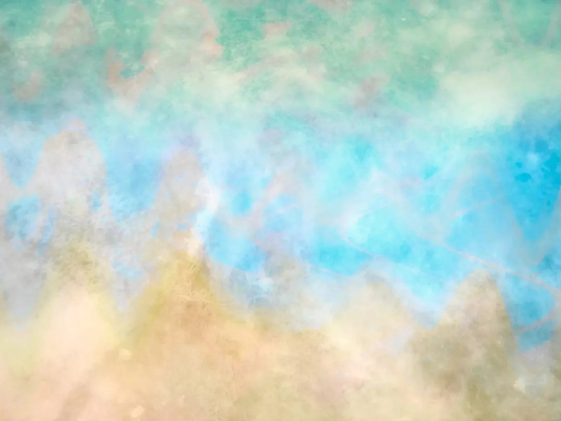 Beach Glory 68X5 Fleece ( 80 X 60 Inch ) Backdrop
