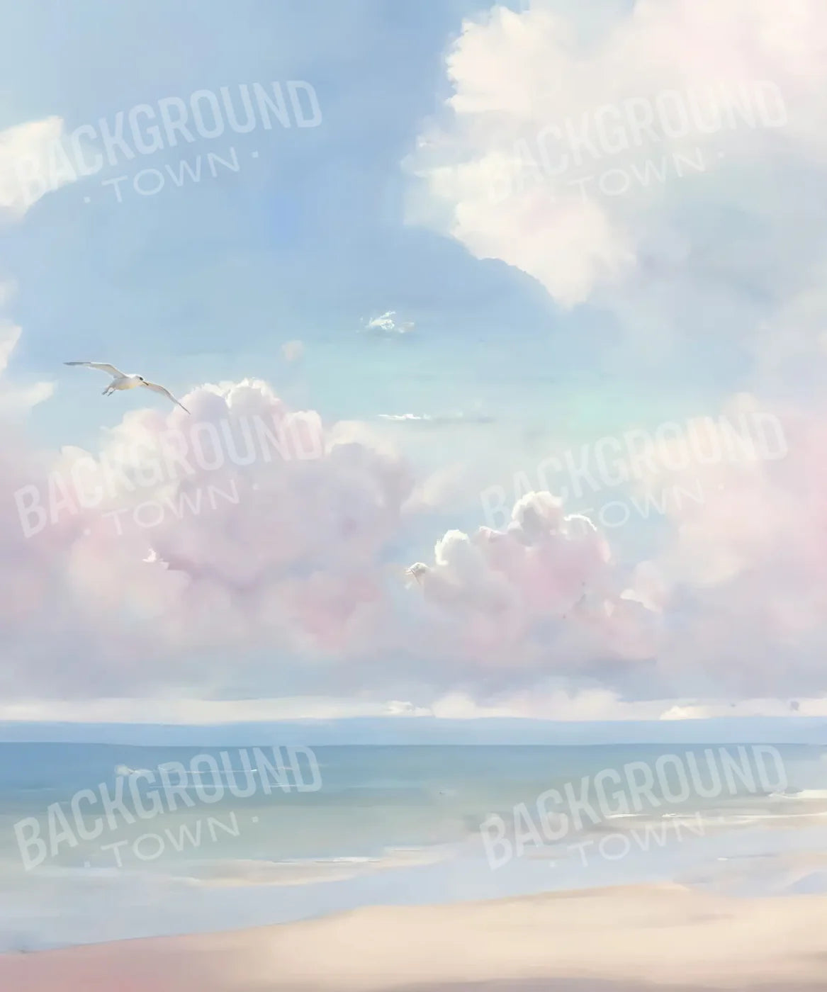 Beach Vibes II 10’x12’ UltraCloth (120 x 144 inch) Backdrop